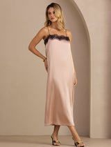 [Toscane] SilkSilky-NL Square Neck Jurk 001