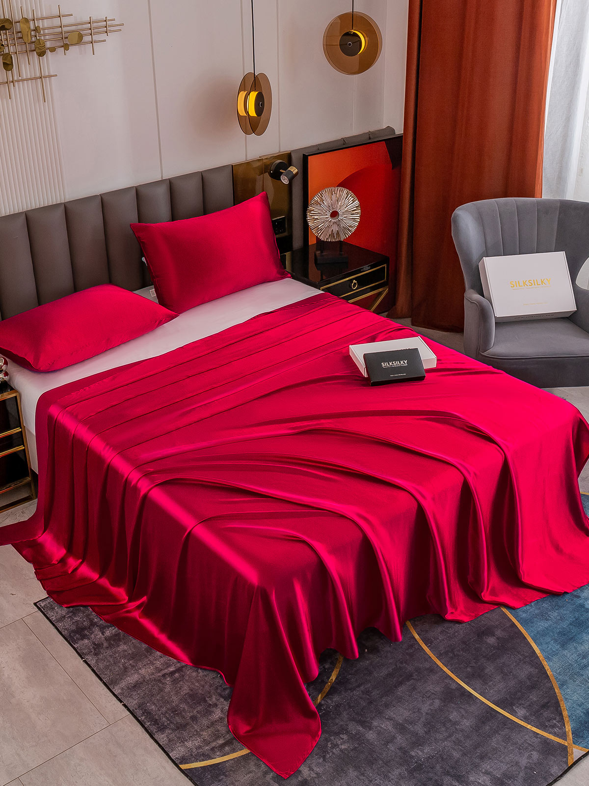 [Wijn] SilkSilky-NL 19Momme Bedding Set 001