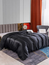 [Zwart] SilkSilky-NL 22Momme Duvet Covers 002
