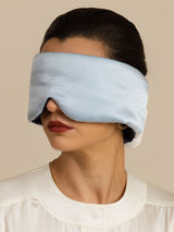 [Donkerblauw+Lichtblauw] SilkSilky-NL Oogmasker 007