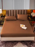 SilkSilky NL 22Momme Pure Silk Bedding Set Koffie 001