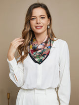 [P044] SilkSilky-NL Pure Silk Scarf 004