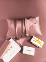 [Bleek Mauve] SilkSilky-NL 30Momme Pure Silk Pillowcase 005