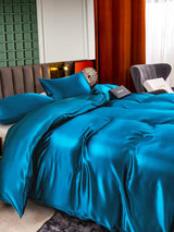 [Koningsblauw] SilkSilky-NL 25Momme Bedding Set 005