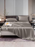 SilkSilky NL 22Momme Pure Silk Bedding Set Grijs 001