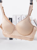 SilkSilky NL Zijde Gebreid Bra Tan 004