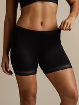 [Zwart] SilkSilky-NL Zijde Panty 003,