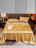 SilkSilky NL 22Momme Pure Silk Bedding Set Champagne 001