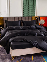[Zwart] SilkSilky-NL 25Momme Bedding Set 003