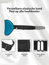 [Koningsblauw] SilkSilky-NL Oogmasker 004