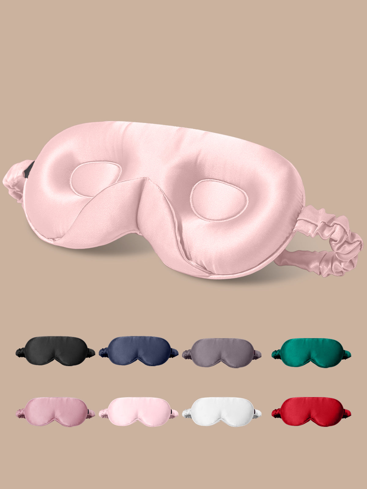[Roze] SilkSilky-NL Zijde Eye Mask 001