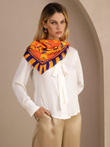 [Oranje Hond] SilkSilky-NL Scarf 005