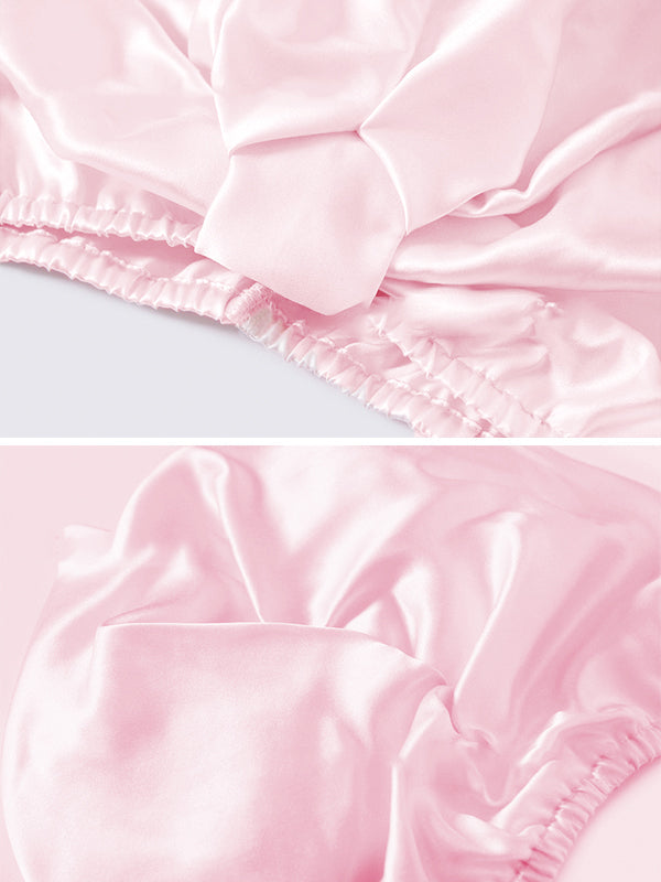 [Roze] SilkSilky-NL Sleep Cap 004
