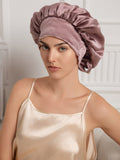 SilkSilky-NL Sleep Cap BleekMauve 003