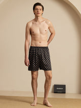 [Zwarte Ketting] SilkSilky-NL Mens Sleep Bottoms 005