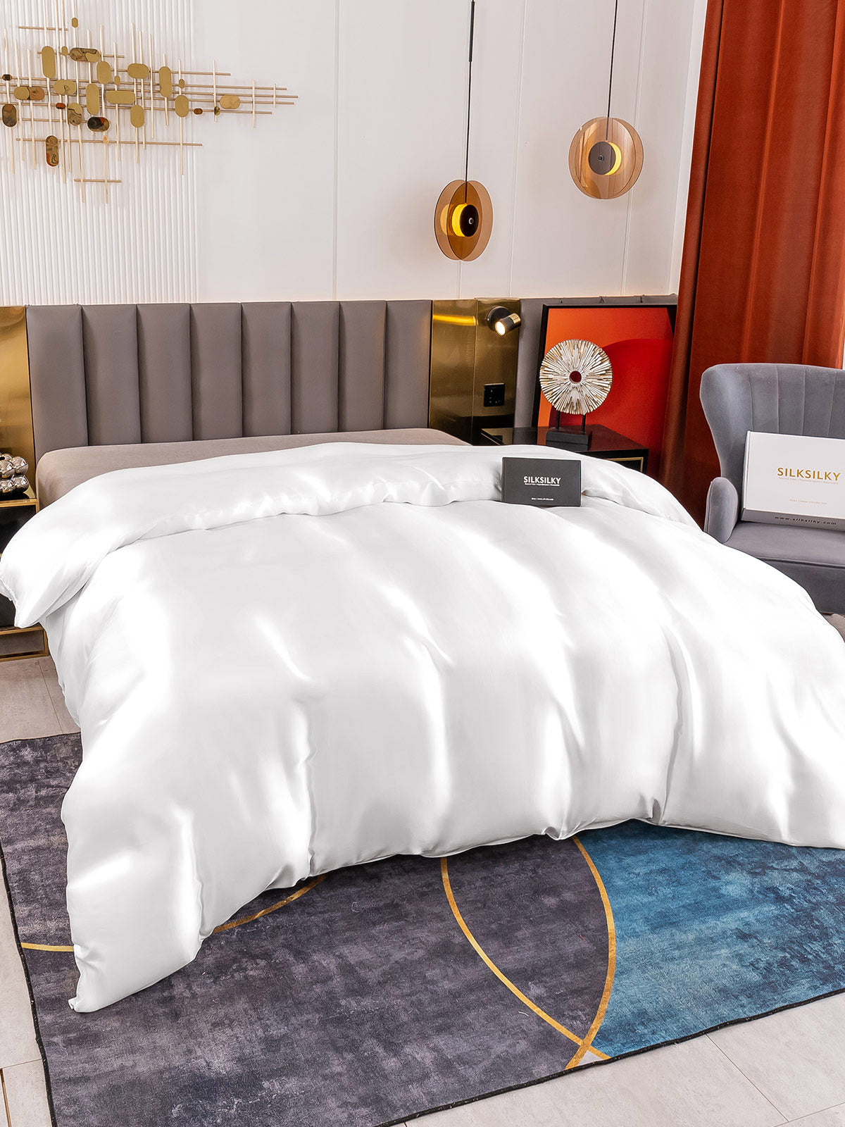 [Wit] SilkSilky-NL 19Momme Duvet Cover 002