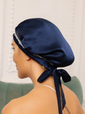 SilkSilky-NL Sleep Cap Donkerblauw 002