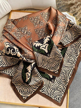 [P074] SilkSilky-NL Pure Silk Scarf 002