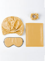 [Champagne] SilkSilky-NL 19Momme Pure Silk Pillowcase Set 005