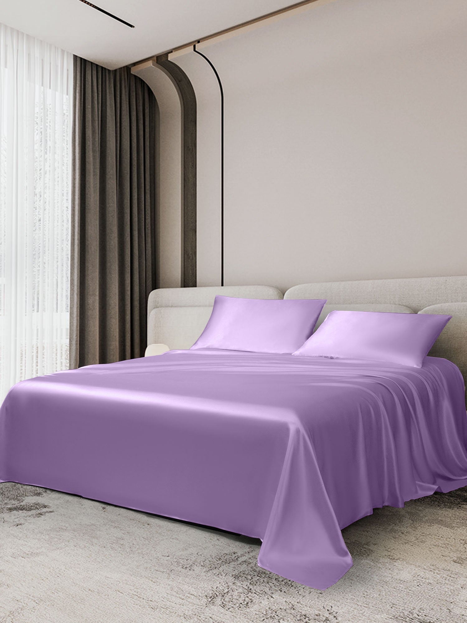 [Lavendel] SilkSilky-NL 19Momme Bedding Set 002