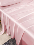 SilkSilky NL 22Momme Pure Silk Bedding Set Roze 005