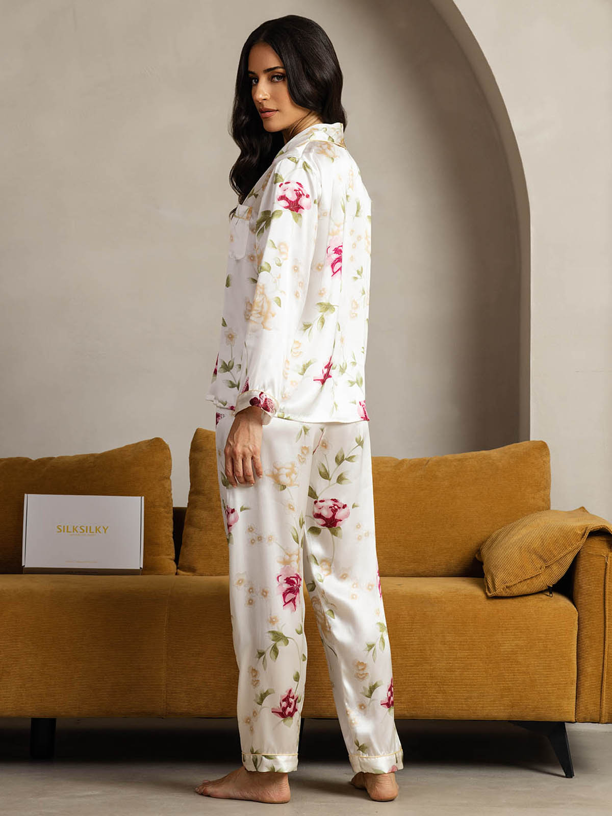 [Ivoorbloem] SilkSilky-NL Womens Pajamas 002