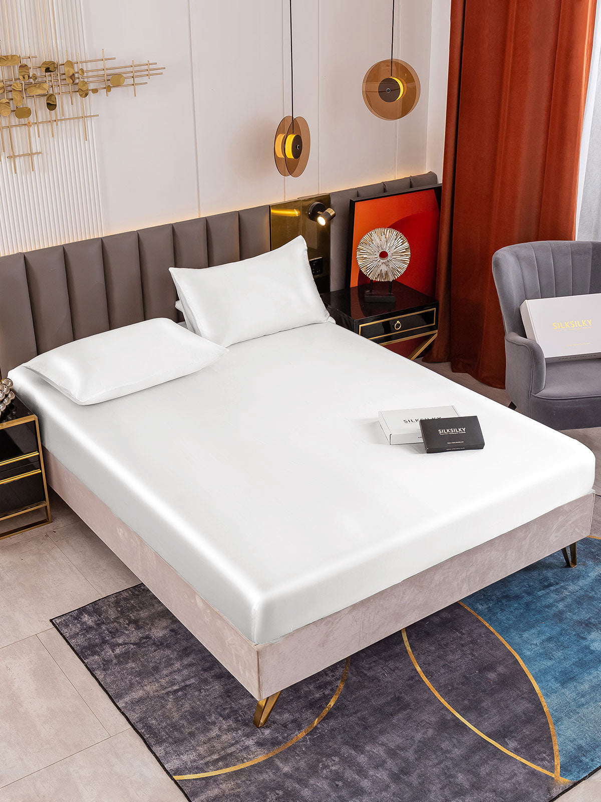 [Wit] SilkSilky-NL 19Momme Bedding Set 001