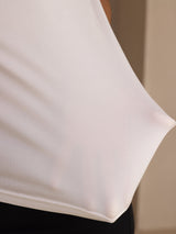 [Wit] SilkSilky-NL Half Sleeve Dames T-Shirt 004