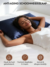 [Donkerblauw] SilkSilky-NL 30Momme Pillowcase 003