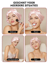 [Roze] SilkSilky-NL Slaapmutsen 006