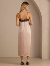 [Toscane] SilkSilky-NL Square Neck Jurk 002