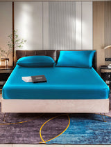 [Koningsblauw] SilkSilky-NL 22Momme Bedding Set 001