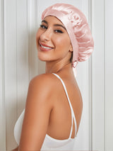 [Roze] SilkSilky-NL Slaapmutsen 001