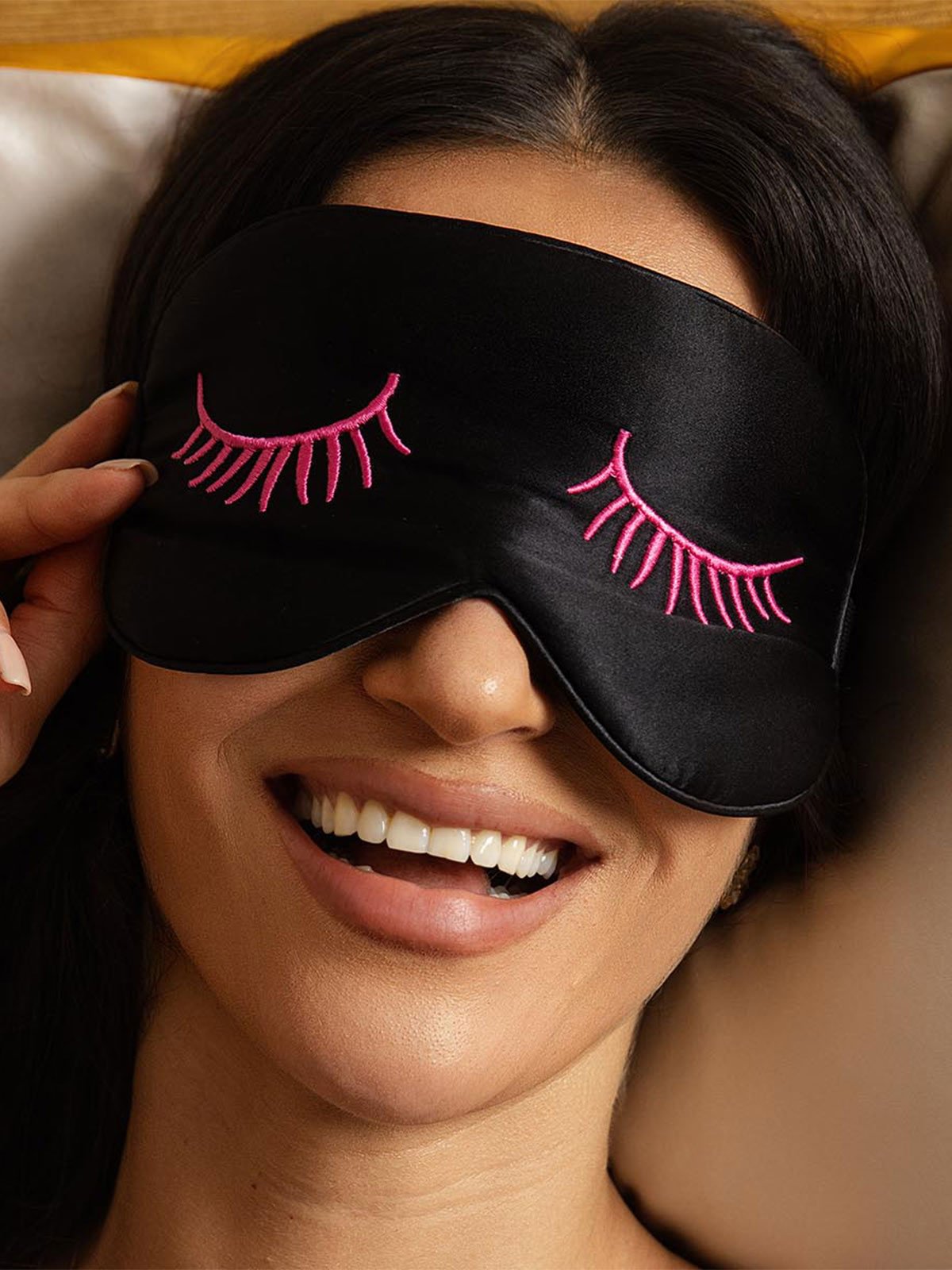 [RozeWimpers] SilkSilky-NL Zijde Eye Mask 001