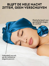 [Koningsblauw] SilkSilky-NL Slaapmutsen 004