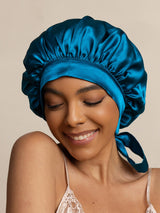 [Koningsblauw] SilkSilky-NL Slaapmutsen 003