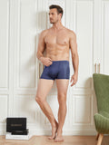 SilkSilky NL Zijde Gebreid Mens Underwear Donkerblauw 006