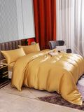 SilkSilky NL 22Momme Pure Silk Bedding Set Champagne 003