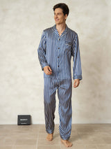 [Marine Streep] SilkSilky-NL 19Momme Mens Pajamas 001,