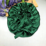 [Donkergroen] SilkSilky-NL Slaapmutsen 004