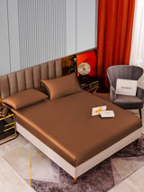 [Koffie] SilkSilky-NL 22Momme Bedding Set 002