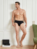 SilkSilky NL Zijde Gebreid Mens Underwear Zwart 006