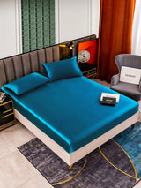 [Koningsblauw] SilkSilky-NL 25Momme Bedding Set 001