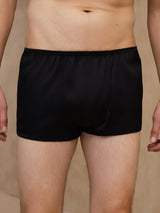 [Zwart] SilkSilky-NL Mens Underwear 003