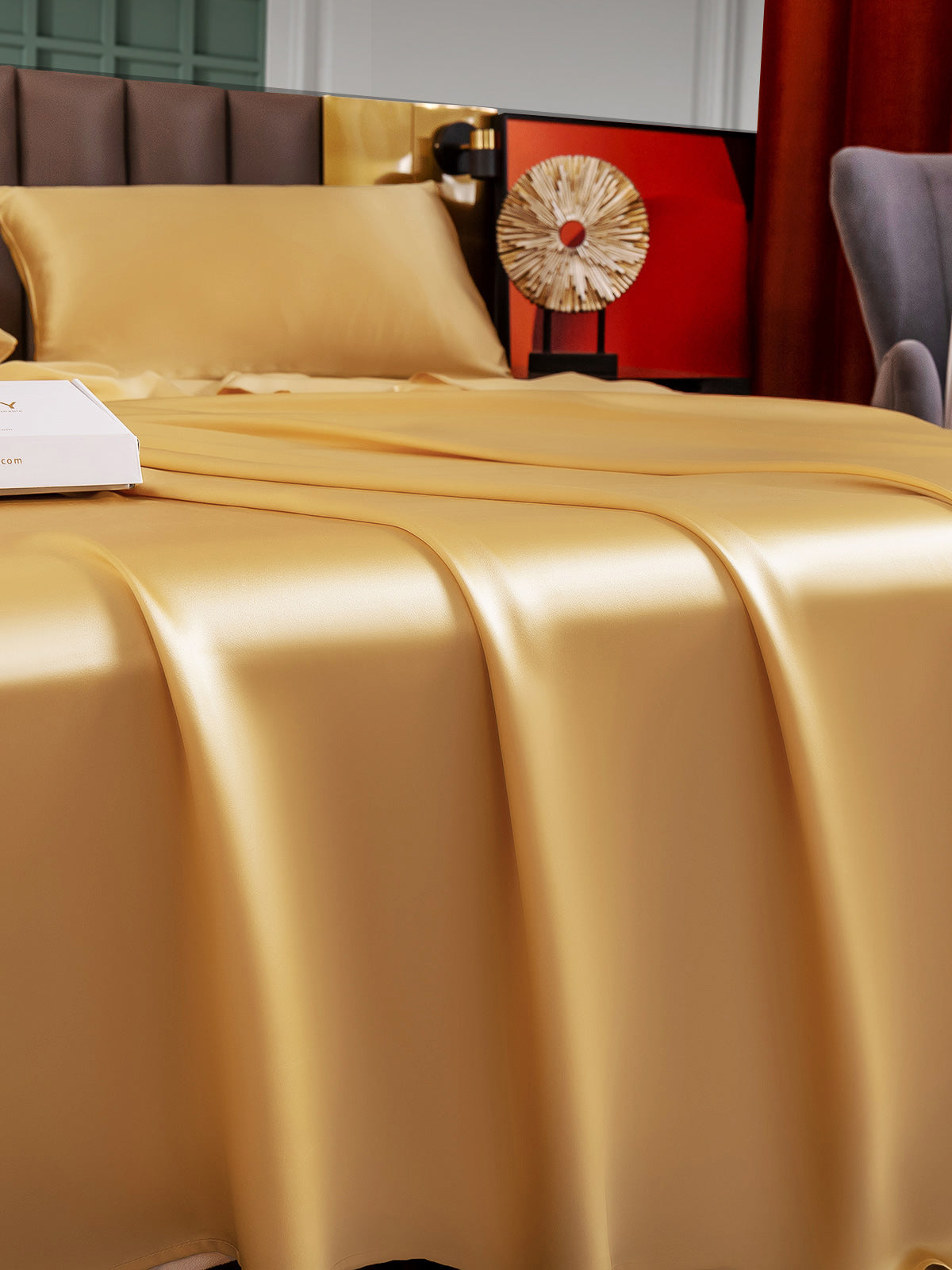[Champagne] SilkSilky-NL 25Momme Bedding Set 002