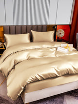 [Beige] SilkSilky-NL 22Momme Bedding Set 003,
