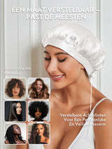 [Wit] SilkSilky-NL Slaapmutsen 006