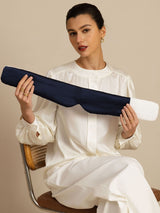 [Donkerblauw+Lichtblauw] SilkSilky-NL Oogmasker 005