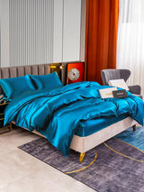 [Koningsblauw] SilkSilky-NL 22Momme Bedding Set 003,