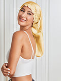 SilkSilky NL Pure Silk Sleep Cap Champagne 001